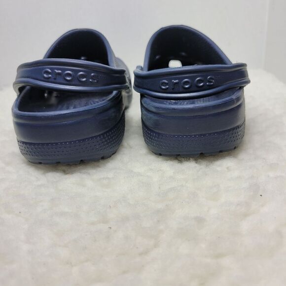Crocs Classic Clog Slip On Shoes NAVY US Size Men\'s 9 Women\'s 11 main image 6